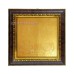 Shree Lakshmi Ganesha Yantra in Copper with Gold Polish - 6 Inches