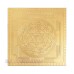 Lagna Yog Yantra Gold Plated in Copper - 3 inches