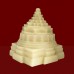 Meru Sri Yantra in Cream Gemstone 520 GMS