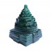 Shree Yantra For Maha Lakshmi Pujan in Green Jade - 90 to 140 Grams