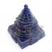 Shree Yantra in Lapis Lazuli Gemstone - 100 to 128 GMS