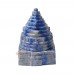 Sri Yantra in Lapis Lazuli Gemstone - 90 GMS